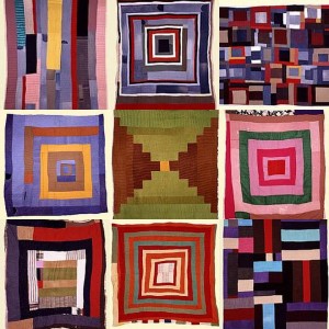 Gee's Bend quilt collage