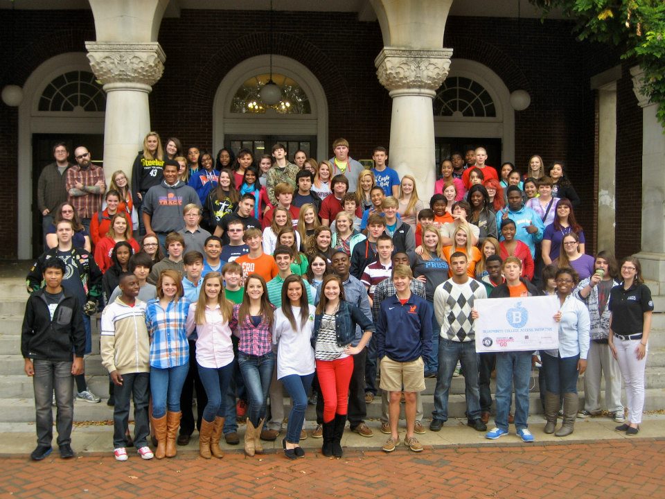 Montevallo High School 9th graders visited the University of Montevallo.